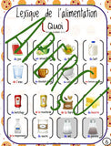 Lexique de l'alimentation