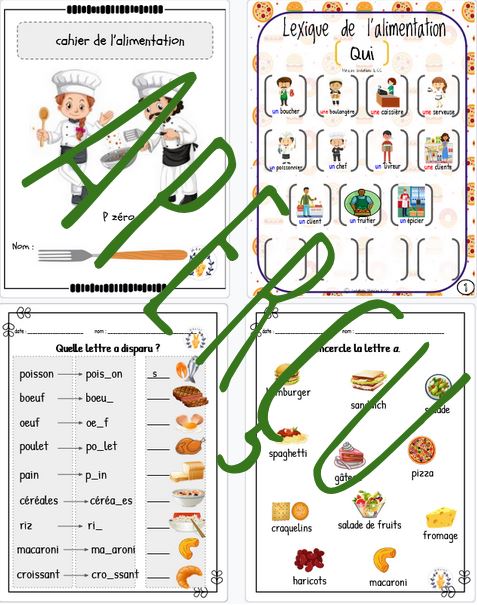 Cahier d'activités - Palier 0 - Alimentation