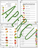 Cahiers d'activités complet - débutant - Alimentation