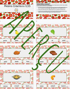 Qu'est-ce-que c'est - trois choix - Alimentation