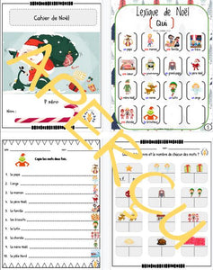 Cahier d'activités complet - intermédiaire - Noël