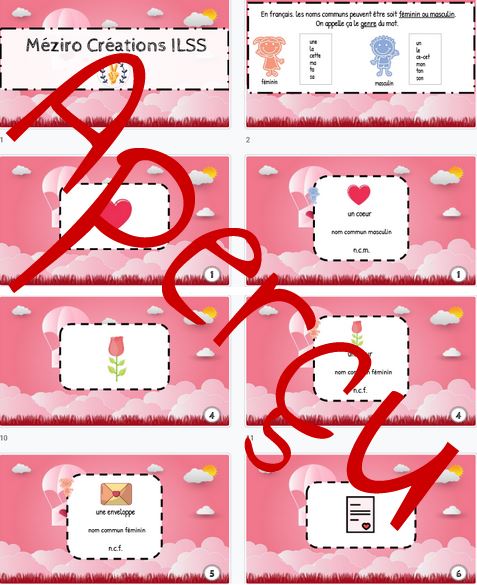 Le genre - débutant - Saint-Valentin