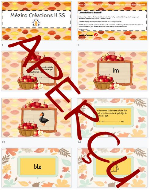 Jeux multiples - Automne