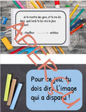 Jeux multiples - débutant : les endroits du milieu scolaire