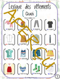 Lexique des vêtements