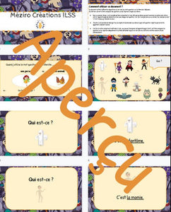Mots-questions - débutant - Halloween