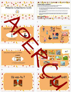 Mots-questions - débutant - Automne