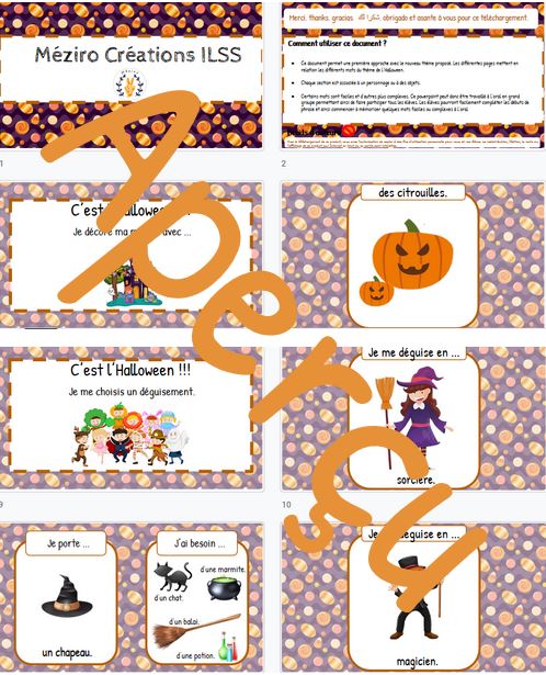 Oral général - Halloween