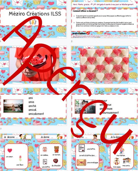 Oral général - Saint-Valentin