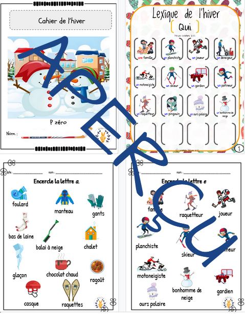 Cahier d'activités - Palier 0 - Hiver