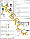 Cahier d'activités - Palier 0 - Vêtements