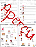 Cahier d'activités - débutant - Saint-Valentin