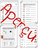 Cahier d'activités - débutant - Saint-Valentin