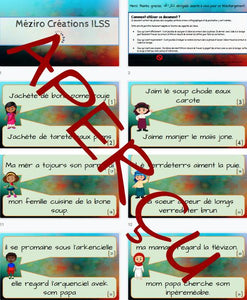 Phrases à corriger - intermédiaire - Automne