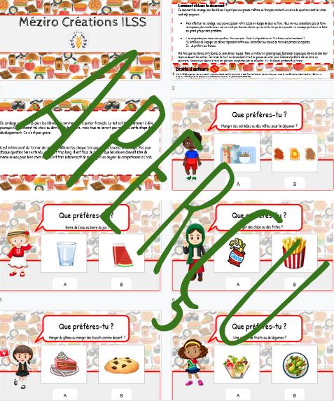 Sondages - débutant - Alimentation
