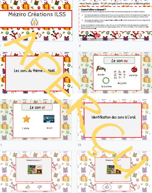 Sons à identifier - Noël